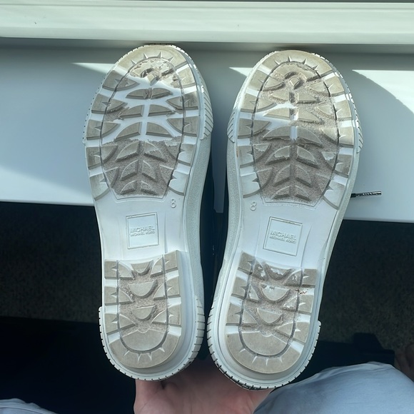 Michael Kors Hyde Black Duck Shoes Sz 8 - Picture 4 of 7